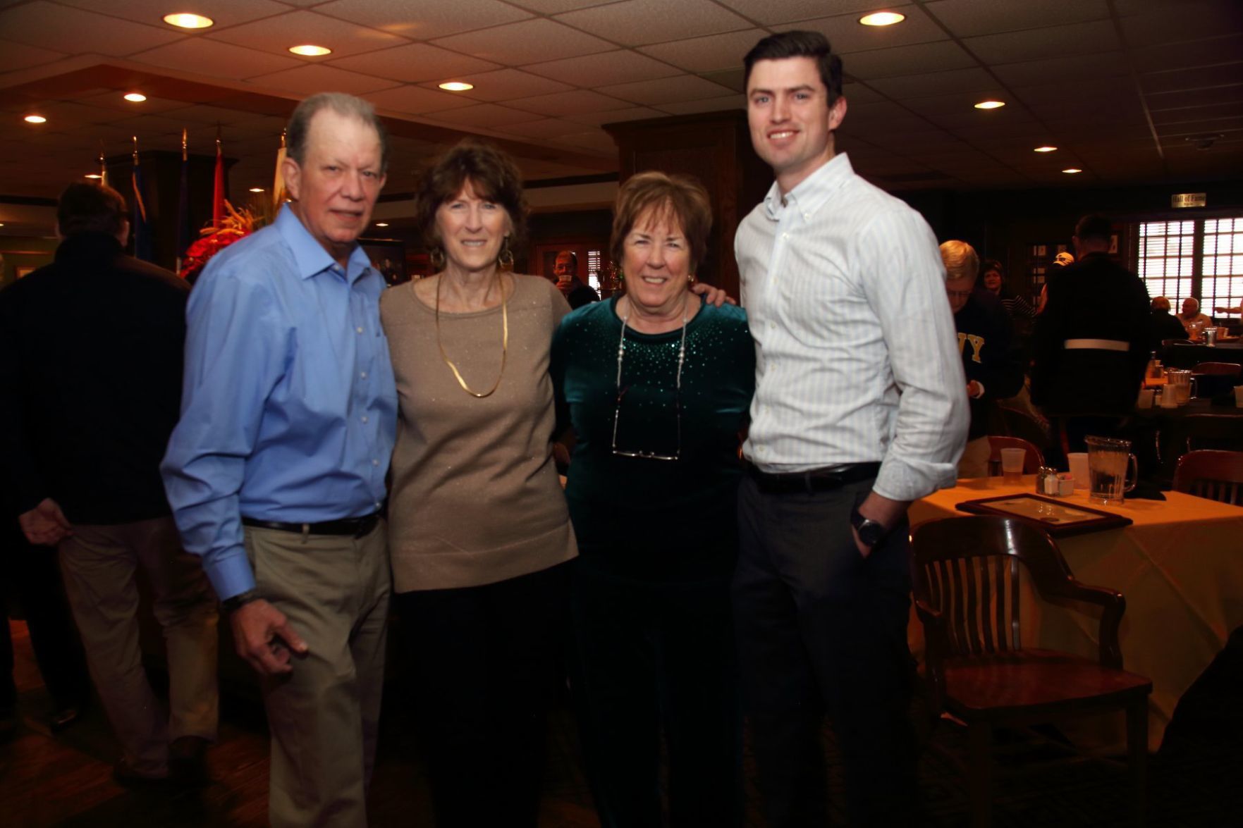 Steven and Julie Ogden, Sally Burke, Jeff Ogden